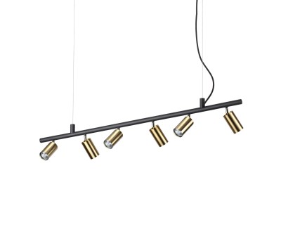 Пендел IDEAL LUX 244648 DYNAMITE SP6 BRASS