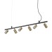 Пендел IDEAL LUX 244648 DYNAMITE SP6 BRASS