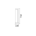 IDEAL LUX 246987 TITANO PT D74 3000K