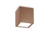Фасадна луна за външен монтаж IDEAL LUX 251547 TECHO PL1 BIG COFFEE