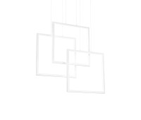 LED пендел IDEAL LUX 253596 FRAME SP QUADRATO WHITE