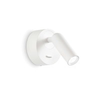 LED аплик IDEAL LUX 260600 BEAN ROUND AP BIANCO