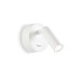LED аплик IDEAL LUX 260600 BEAN ROUND AP BIANCO