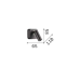 LED аплик IDEAL LUX 260648 BEAN SQUARE AP BIANCO