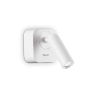 LED аплик IDEAL LUX 260648 BEAN SQUARE AP BIANCO