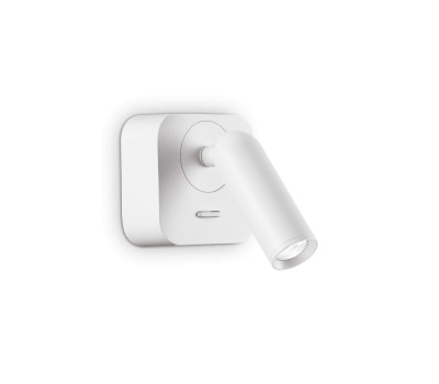 LED аплик IDEAL LUX 260648 BEAN SQUARE AP BIANCO