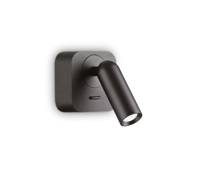 LED аплик IDEAL LUX 260655 BEAN SQUARE AP NERO