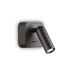 LED аплик IDEAL LUX 260655 BEAN SQUARE AP NERO