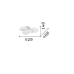IDEAL LUX 263519 CLOUD PL D55