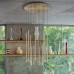 LED пендел IDEAL LUX 263663 FILO SP12 BRASS