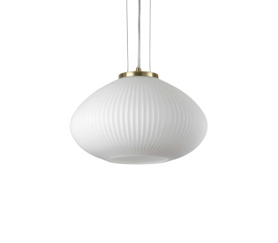 Пендел IDEAL LUX 264547 PLISSE' SP1 D35 OTTONE SATINATO
