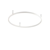 IDEAL LUX 265995 ORACLE SLIM PL D070 ROUND WH 3000K