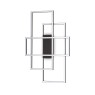 LED плафон IDEAL LUX 270661 FRAME PL RETTANGOLO BLACK