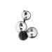 Аплик IDEAL LUX 271439 PERLAGE AP3 BLACK