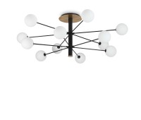 IDEAL LUX 273709 COSMOPOLITAN PL12 NERO OTTONE