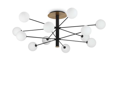 Полилей IDEAL LUX 273709 COSMOPOLITAN PL12 NERO OTTONE
