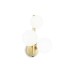 Аплик IDEAL LUX 283784 PERLAGE AP3 BRASS