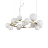 IDEAL LUX 283814 PERLAGE SP14 BRASS