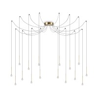 LED пендел IDEAL LUX 284019 LUCCIOLA SP16 BRASS