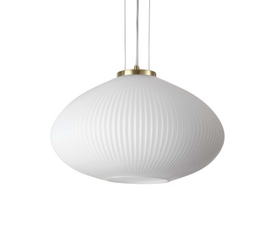 Пендел IDEAL LUX 285191 PLISSE' SP1 D45 OTTONE SATINATO