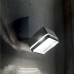 LED фасаден аплик IDEAL LUX 285535 OMEGA AP SQUARE NERO 4000K
