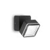LED фасаден аплик IDEAL LUX 285535 OMEGA AP SQUARE NERO 4000K