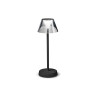 LED градинска настолна лампа IDEAL LUX 286716 LOLITA TL BLACK
