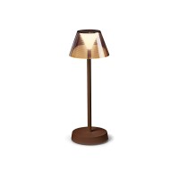 LED градинска настолна лампа IDEAL LUX 286747 LOLITA TL COFFEE