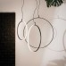 LED пендел IDEAL LUX 291406 CIRCUS SP D74 BLACK 3000K