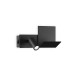 LED аплик с ключ и USB изход IDEAL LUX 291796 KOMODO-1 AP BLACK