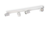 Спот IDEAL LUX 294827 RUDY PL4 SQUARE BIANCO