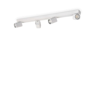Спот IDEAL LUX 294827 RUDY PL4 SQUARE BIANCO