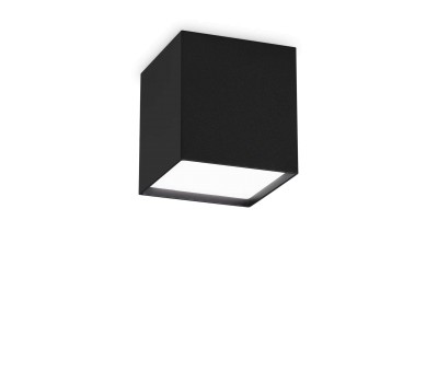 LED луна за външен монтаж IDEAL LUX 303314 KUBIKO PL BLACK