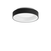 LED плафон IDEAL LUX 307206 ZIGGY PL D45 BLACK