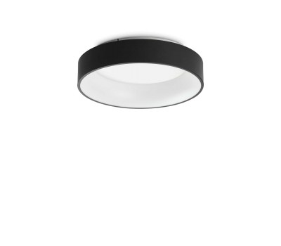 LED плафон IDEAL LUX 307206 ZIGGY PL D45 BLACK