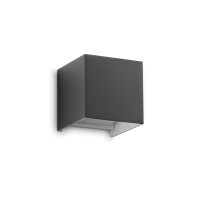 LED фасаден аплик IDEAL LUX 313429 ATOM AP D10 ANTRACITE