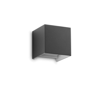 LED фасаден аплик IDEAL LUX 313429 ATOM AP D10 ANTRACITE