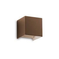 LED фасаден аплик IDEAL LUX 313443 ATOM AP D10 COFFEE