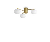 IDEAL LUX 317007 HERMES PL3 D60 BRASS