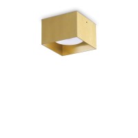 IDEAL LUX 317502 SPIKE PL1 SQUARE OTTONE