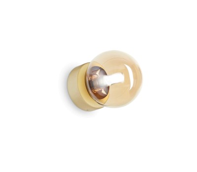 Аплик IDEAL LUX 317809 PERLAGE AP1 AMBER