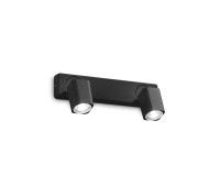 Спот IDEAL LUX 321509 RUDY AP2 SQUARE NERO