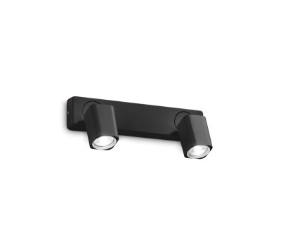Спот IDEAL LUX 321509 RUDY AP2 SQUARE NERO