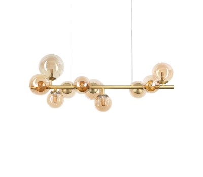 Пендел IDEAL LUX 322766 PERLAGE SP10 AMBER