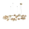 Пендел IDEAL LUX 322780 PERLAGE SP30 AMBER