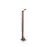 LED градински стълб IDEAL LUX 326726 AGOS PT BIG 3000K COFFEE