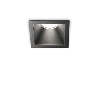 LED луна за вграждане IDEAL LUX 327761 GAME SQUARE 11W 3000K BK BK IP65