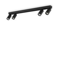 Спот IDEAL LUX 328195 PROFILO PL4 BLACK