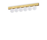 IDEAL LUX 328263 PING PONG PL6 BRASS