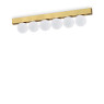IDEAL LUX 328263 PING PONG PL6 BRASS